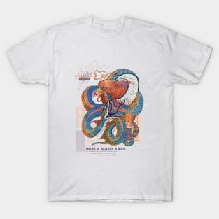 the legendary harmony of the snake and the fish T-Shirt